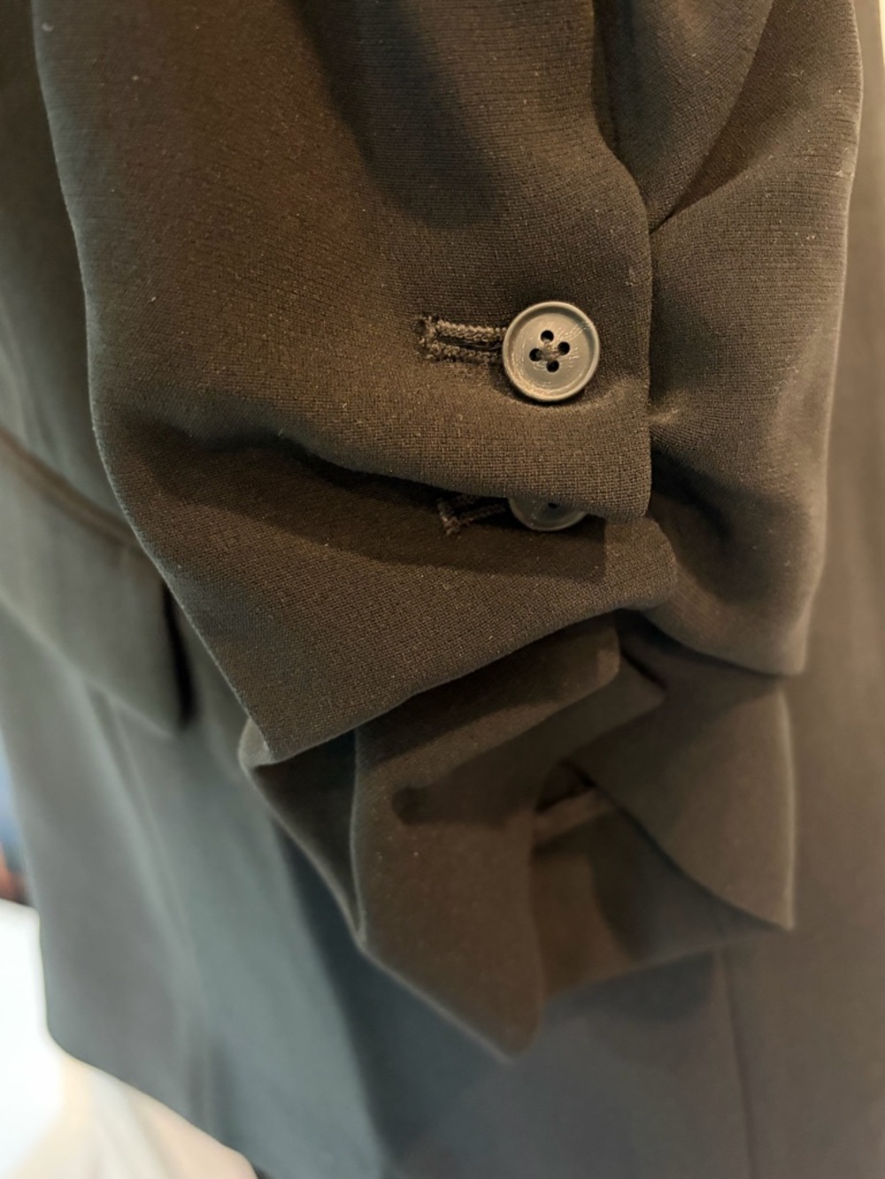 Elizabeth and James NWT Relaxed Jamie Blazer, single button, black, 00 - Picture 8 of 13